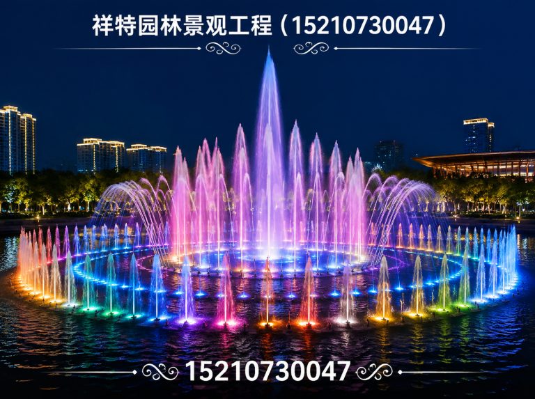 定兴县喷泉工程展示图