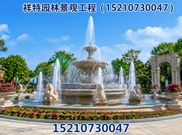 定兴县音乐喷泉展示图